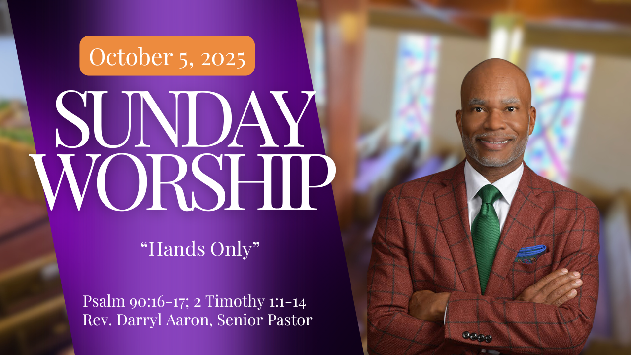 Rev Aaron and title of sermon